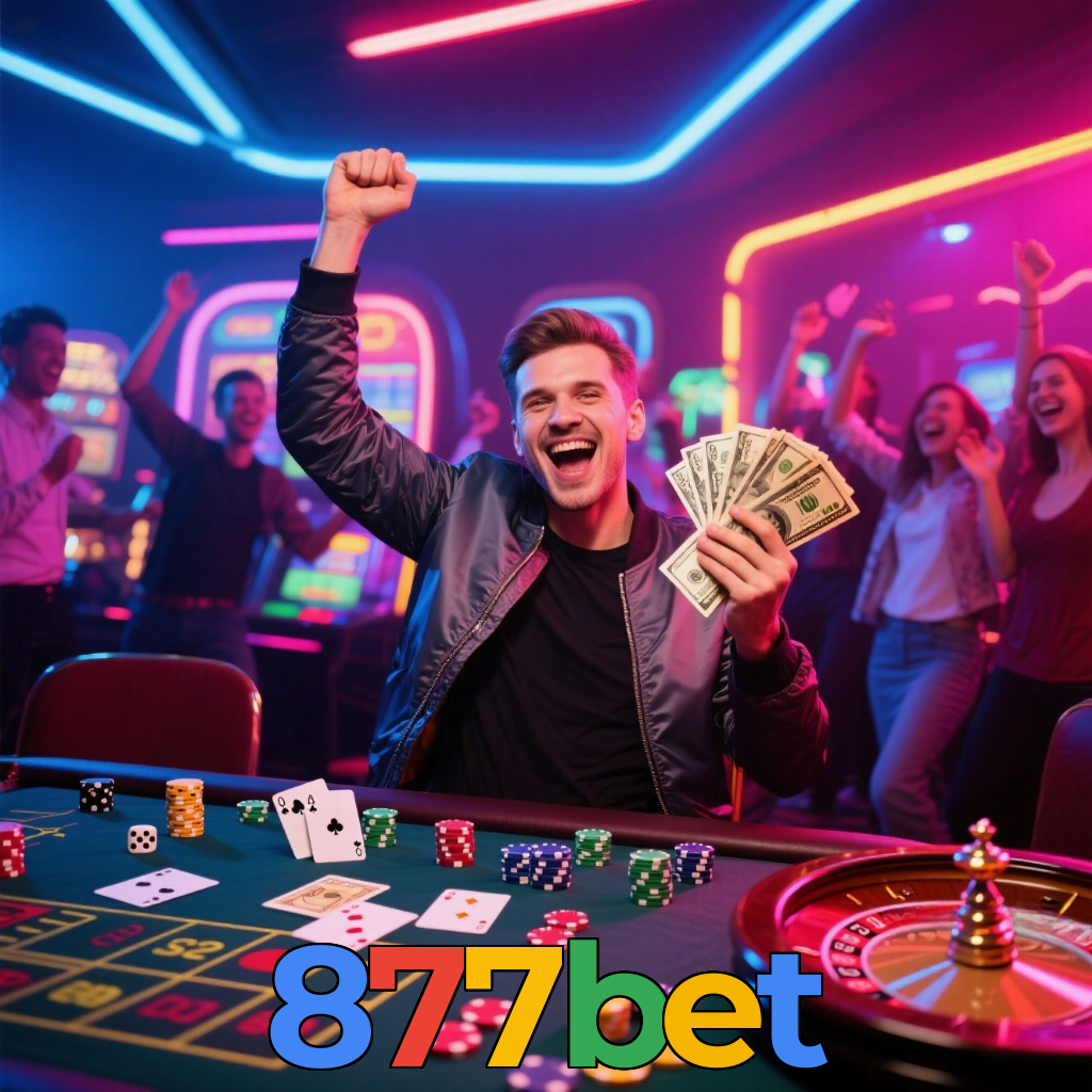 877bet：Jogue slots, poker e aposte no futebol para prêmios incríveis!